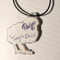 "Tough Chick" - Key Ring/Charm
