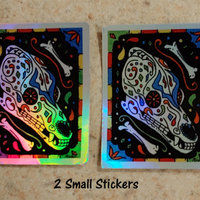 "Dog of the Dead" Holographic Sticker