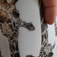 "Chin Up", Giraffe Sticker Sheet