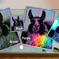Llama Holographic Sticker