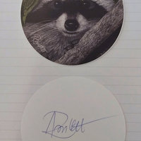 Local Bandit, Raccoon- 3" Round Sticker