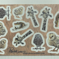 Sticker Sheet Version 1, 4" x 6"