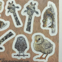 Sticker Sheet Version 1, 4" x 6"