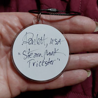 "Steampunk Trickster" - Raven - Key Ring/Charm