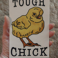 Tough Chick Transfer Sticker