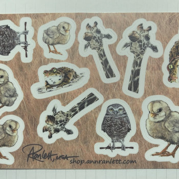 Sticker Sheet Version 1, 4" x 6"