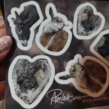 4 x 6 Sticker Sheet, Version 2, Left Side