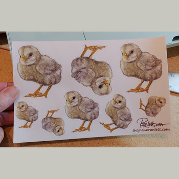 Tough Chick Sticker Sheet