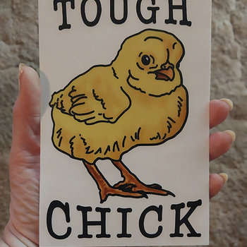 Tough Chick Transfer Sticker